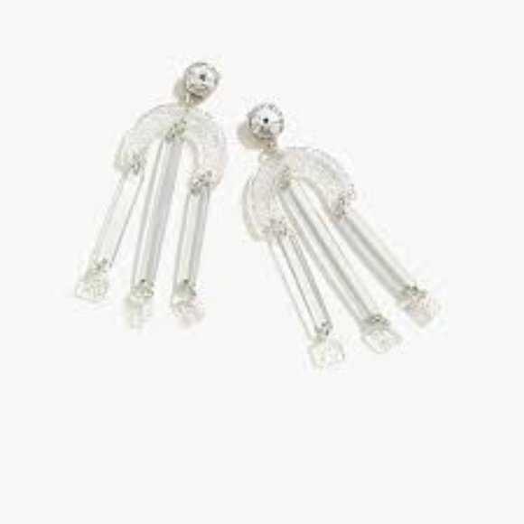 J crew Crystal fortress earrings - Picture 2 of 5